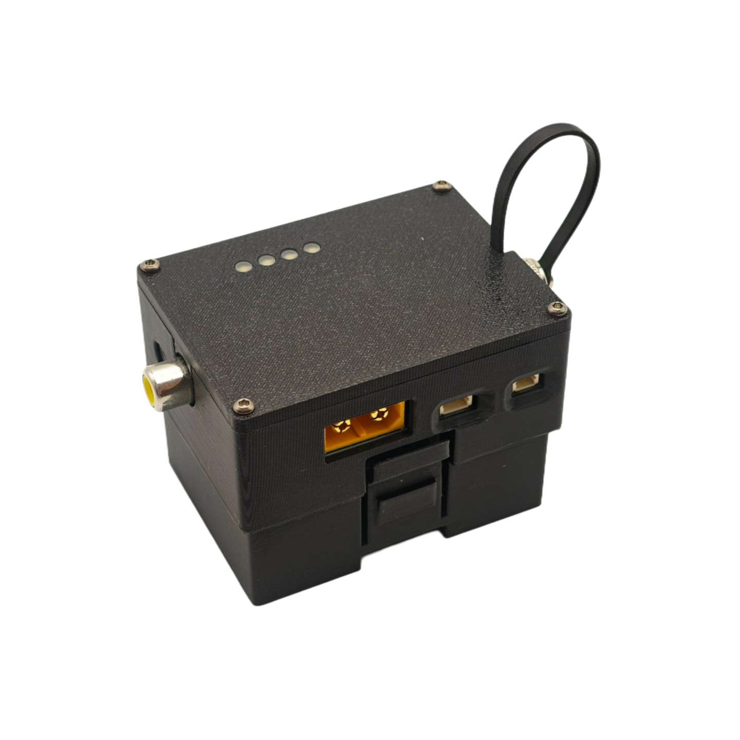 穿越机地面端光端机 - 主视图